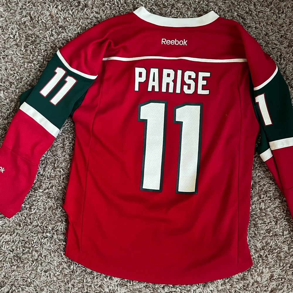Parise minnesota wild jersey